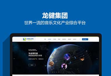 龍健集團網(wǎng)站建設(shè)案例